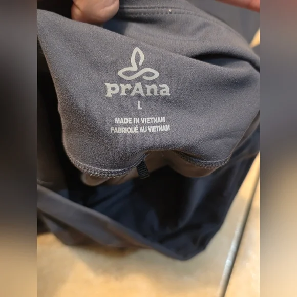 Prana Gray High-Rise Leggings - Picture 8 of 8